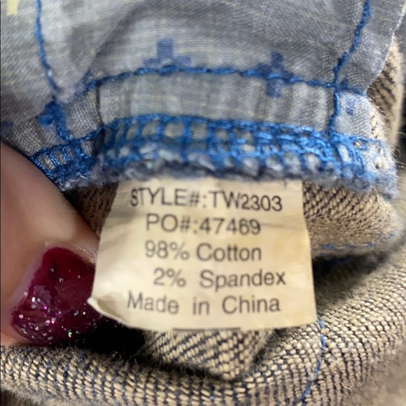 Anthropologie | Level 99 Wide Leg Flare Jeans - Picture 8 of 8